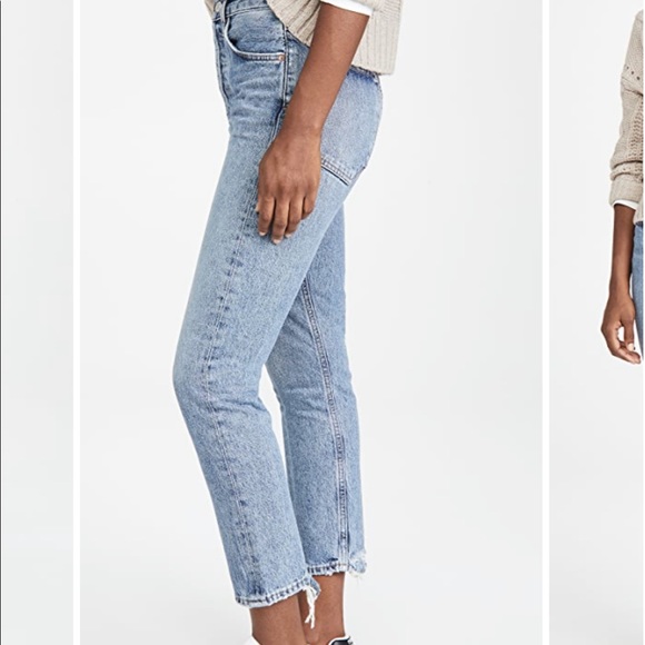 AGOLDE Riley Jeans - high rise, crop - Picture 3 of 5